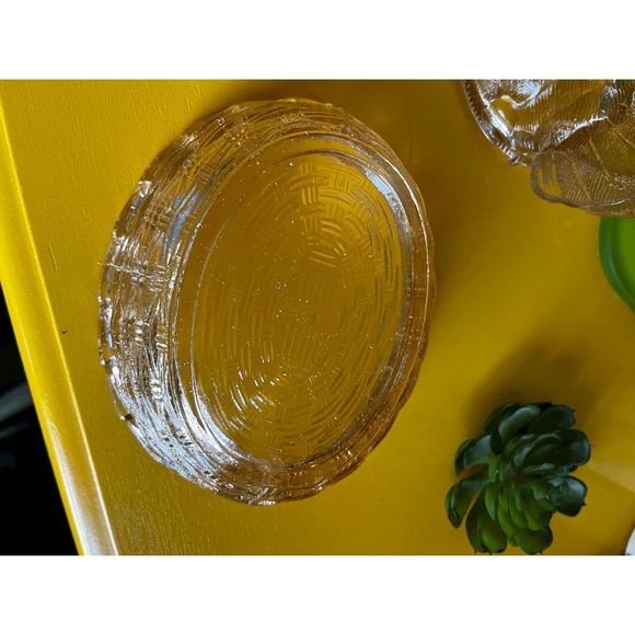 Vintage Mosser/LG Wright Pink Clear Glass 7-inch Hen On Nest - Picture 3 of 6